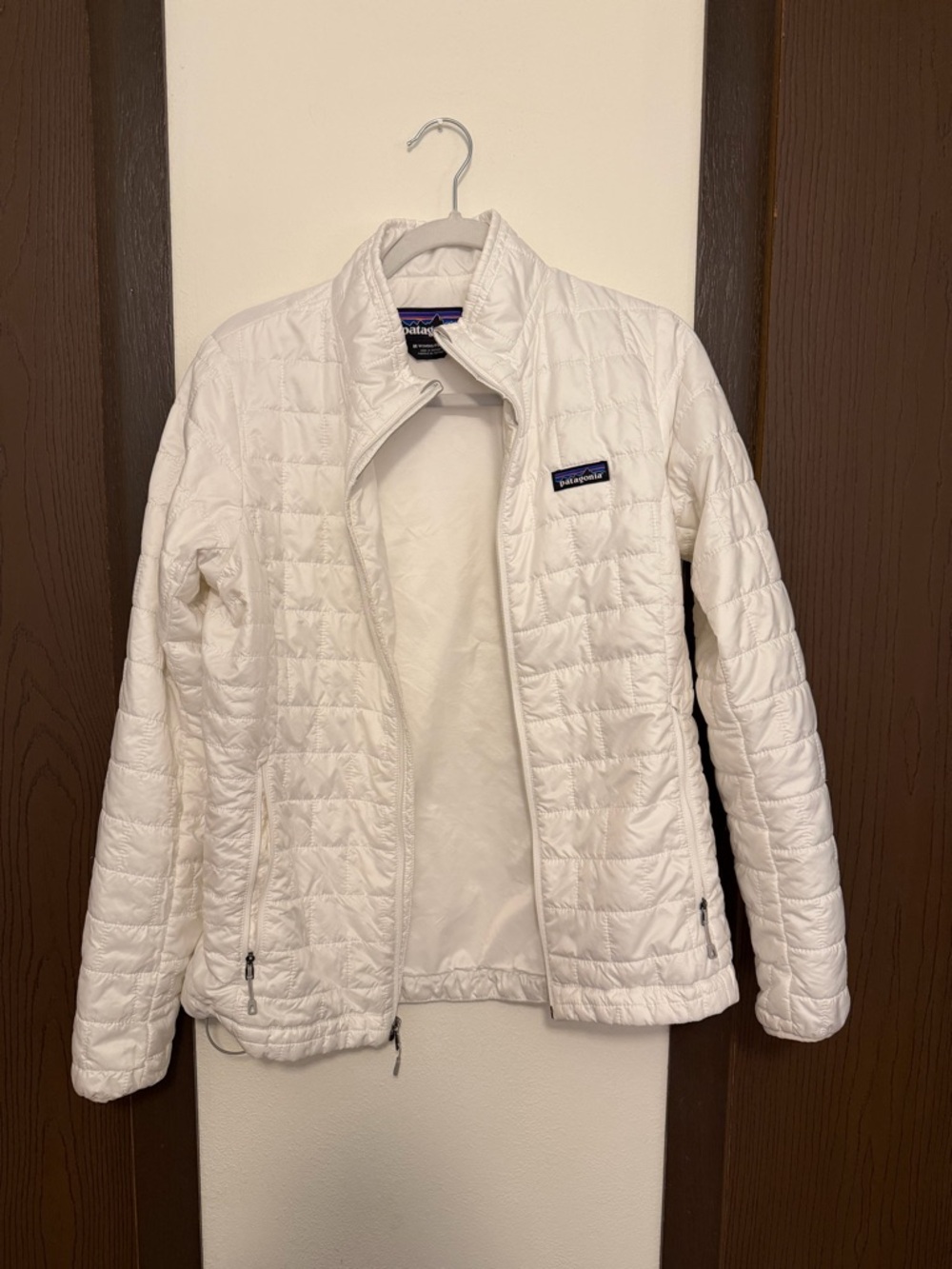 Patagonia Women's White Nano Puff Jacket
